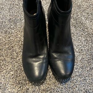 Clarks Black Ankle Boots